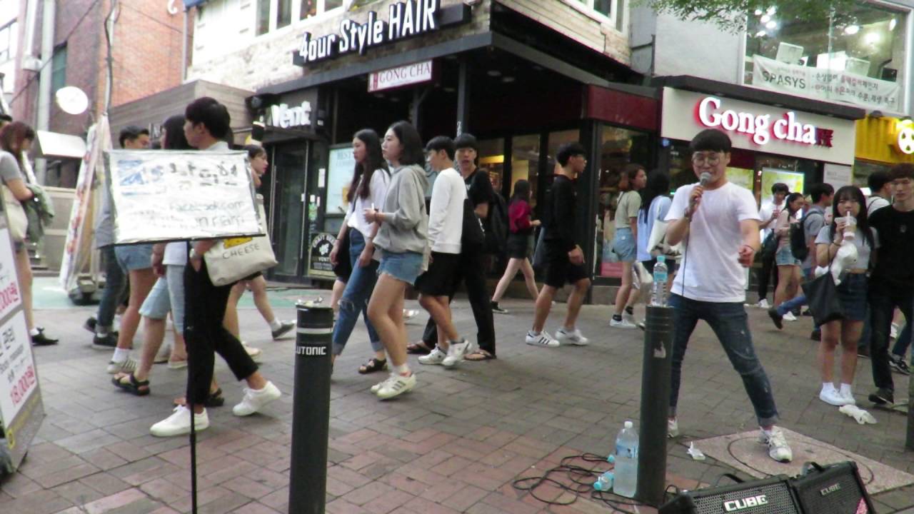 화장을 고치고 (왁스) - 남의현 [보이스밴드 엑시트 VBEXIT] - 홍대 20160903