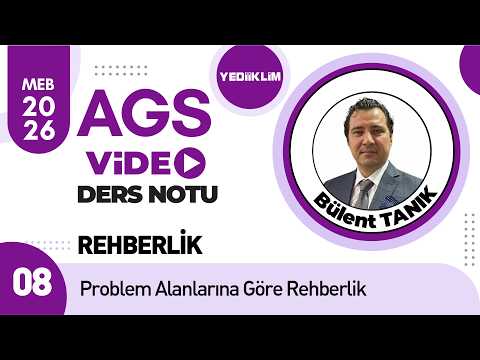 8 - Problem Alanlarına Göre Rehberlik - Bülent TANIK