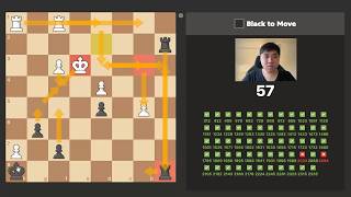 Calculate Perfectly or Lose on the Spot: High-Stakes Endgame | Puzzle Rush 57