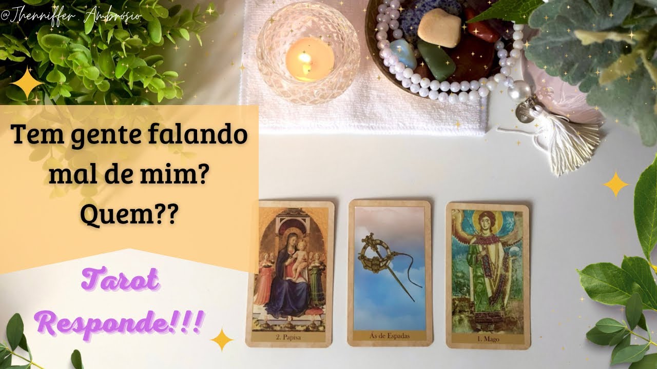 🔥Tem alguém falando mal de mim? 🔮 Fazendo fofoca com o meu nome? Quem?? ✨Tarot Responde tudo! 🌞