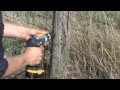 Screw-in Electric Fence Post Insulator