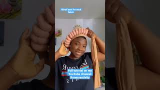 Famous Quick & Easy Headwrap tutorial #shorts #headwrap Net Worth