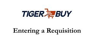 Entering a Requisition
