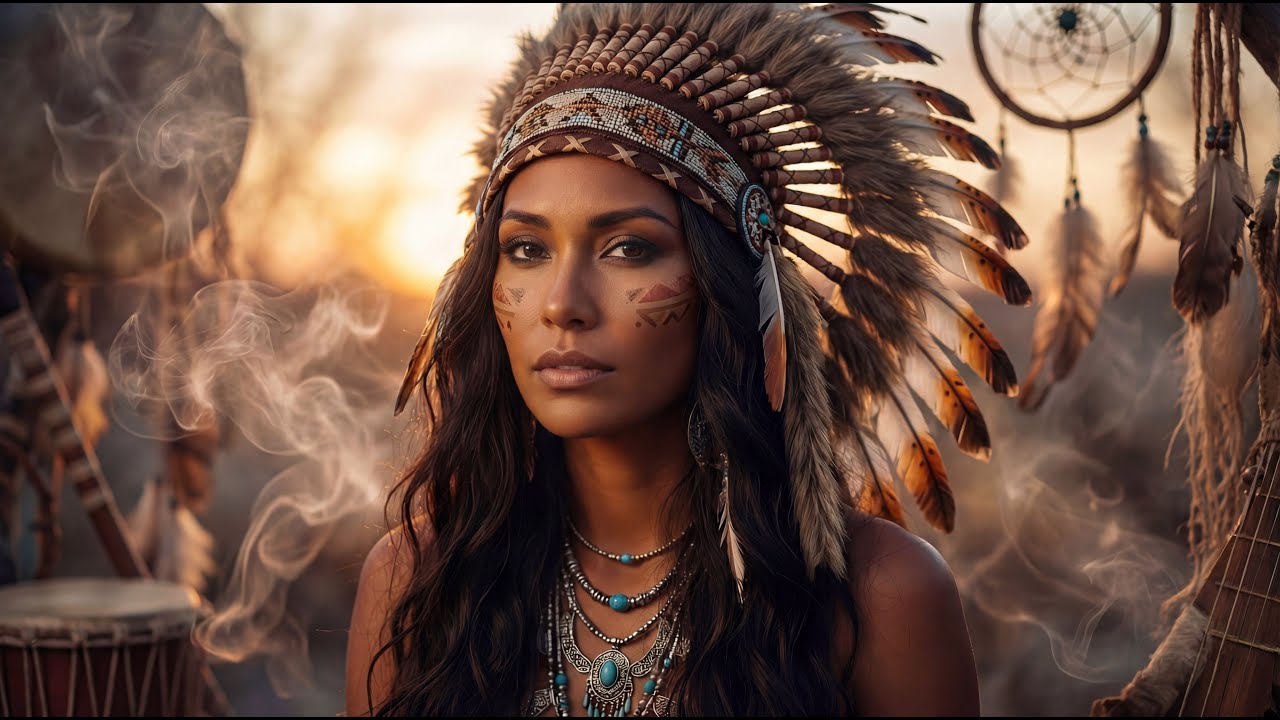 Native American Tribal Music – Spiritual Drums, Ancient Chant & Deep Healing Vibes
