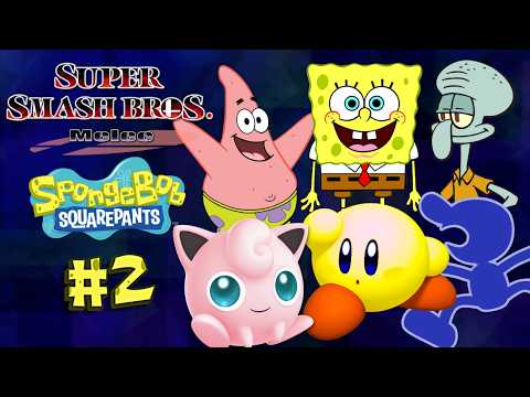SpongeBob Clips in Super Smash Bros Melee #2