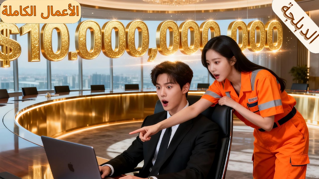 📈💰عامل النظافة أنقذ الشركة المفلسة بجملة واحدة… الـCEO ربح 10 مليارات، فركع فورًا وطلب الزواج!