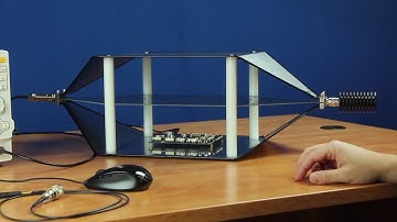 RIGOL 6 of 8   Radiated Test Setup with a TEM Cell