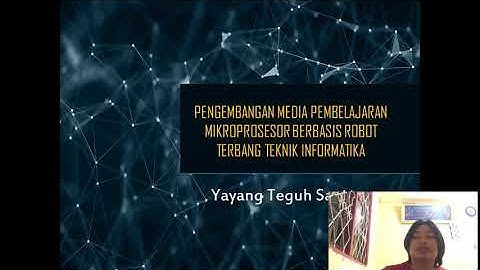 PENGEMBANGAN MEDIA PEMBELAJARAN MIKROPROSESOR BERBASIS ROBOT TERBANG TEKNIK INFORMATIKA