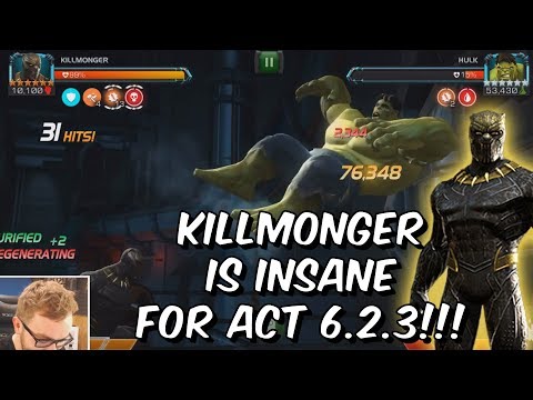 Killmonger is INSANE for Act 6 Chapter 2.3! – God Tier Damage – Marvel Contest of Champions