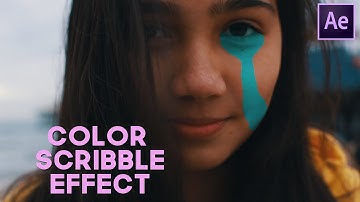 EPIC Music Video Color Scribble Effect! (@_ColeBennett_)