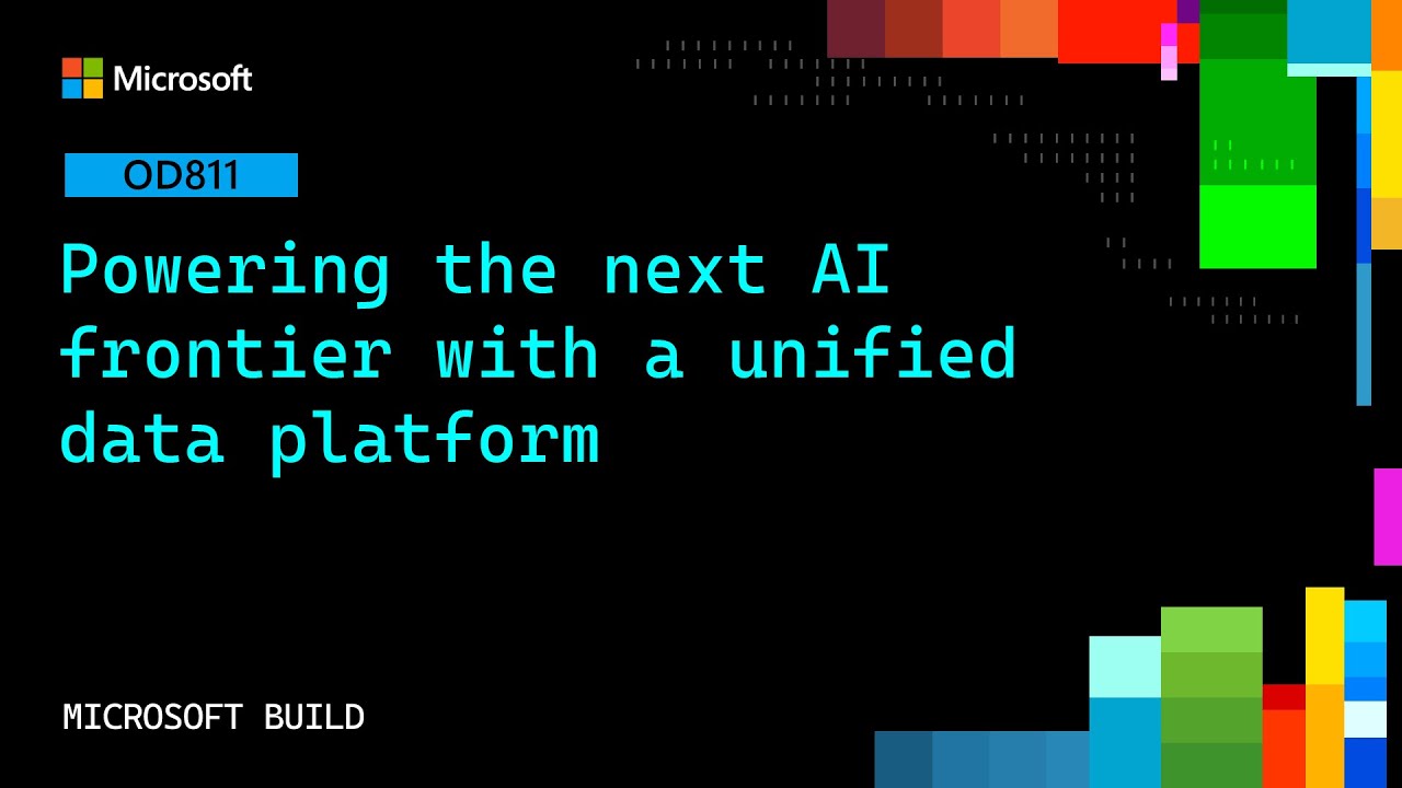 Powering the next AI frontier with a unified data platform | OD811