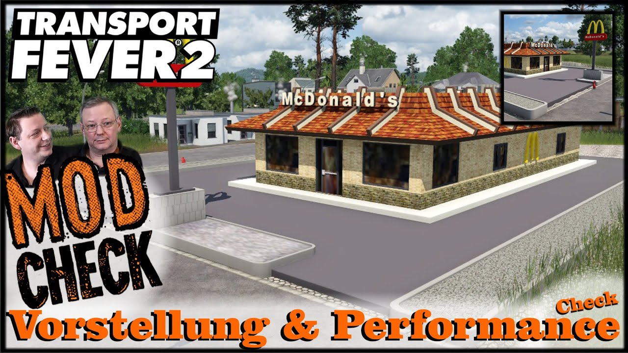 Mod Check | McDonalds | Transport Fever 2