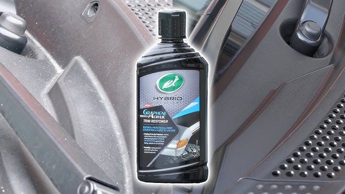 Solution Finish Black Plastic & Vinyl Restorer & Towel – Detailing Connect