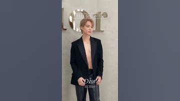 jimin at dior 🔥🔥 #jimin #dior #jungkooklive