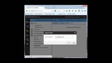 How to impersonate a user in Smartermail