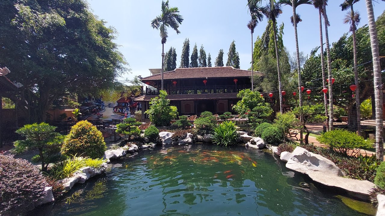 đẹp xuất sắc nhà vườn nghỉ dưỡng kết hợp cafe ăn uống