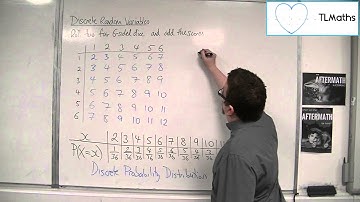 OCR MEI Statistics 1 3.01  Introducing Discrete Random Variables