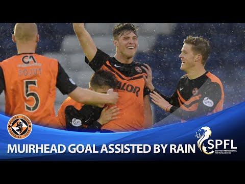 Heavy rain causes freak goal in crucial game!