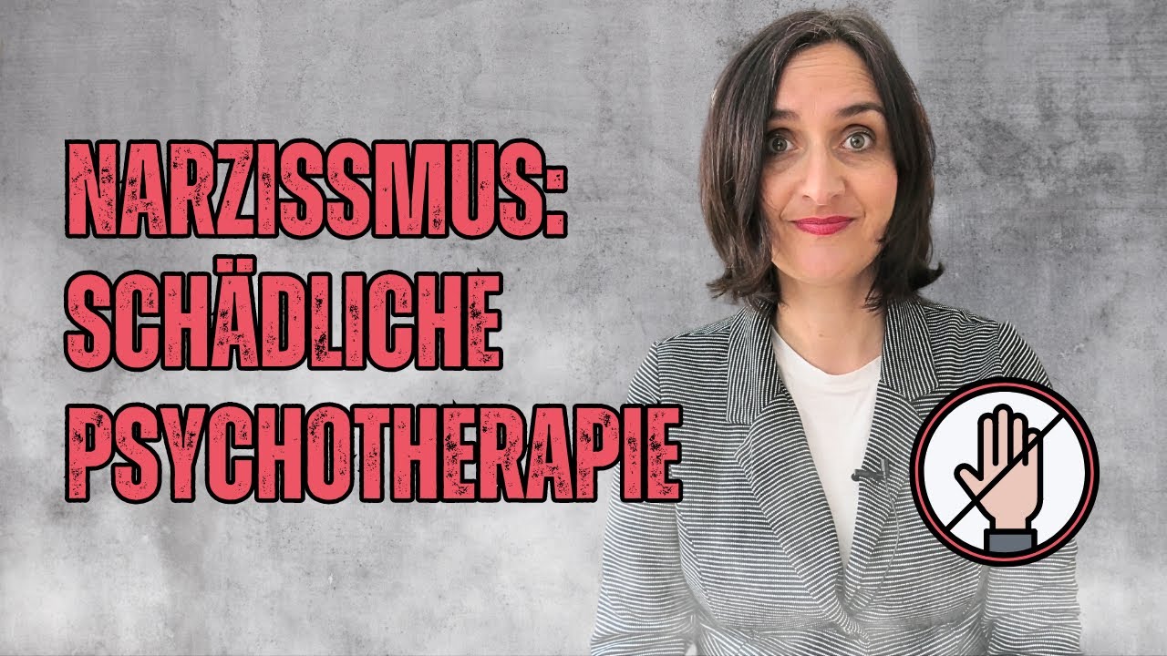NARZISSMUS: Hände weg von schädlicher Psychotherapie