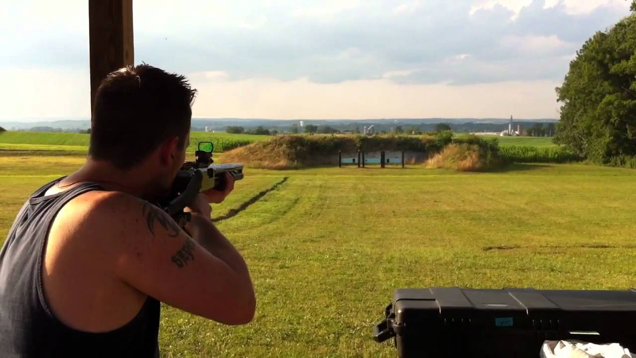 Mossberg 500 Shotgun 100 yards