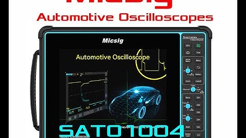 Micsig Automotive Oscilloscopes from Saelig