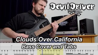 Clouds Over California - Instrumental Bass Cover And Tab - Devildriver