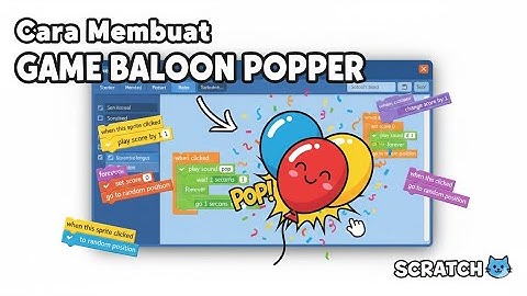 Ballon popper game for scratch begginers