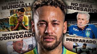 NEYMAR DESCARTADO DEL MUNDIAL - El escándalo de Carlo Ancelotti ¿Se equivoca?