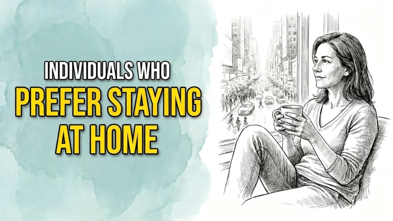The Psychology of People Who Love Staying at Home