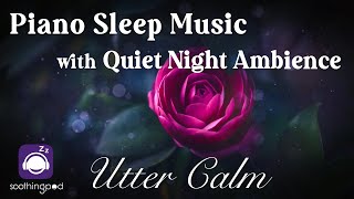Relaxing Sleep Music | Restful Heart: Utter Calm 💜| Quiet Night Ambience, Light Wind | Ambient Piano screenshot 5