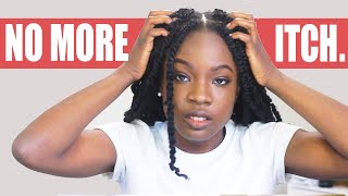 HOW TO COMPLETELY STOP THE ITCH IN PROTECTIVE STYLES| THE 4 CAUSES & SOLUTIONS