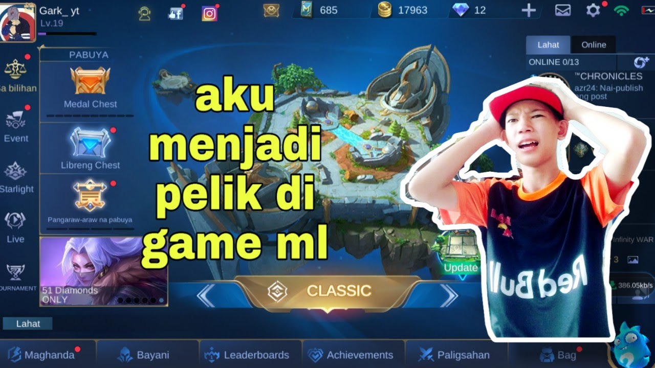 Aku jadi pelik dengan game ni(mobile legends bahasa melayu) YouTube