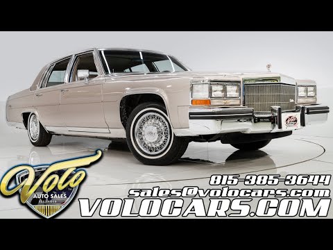 1985 Cadillac Fleetwood Brougham for sale at Volo Auto Museu