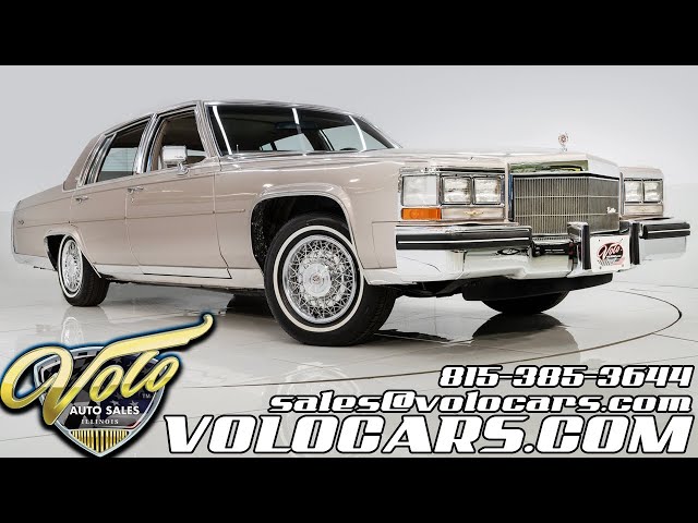 1985 Cadillac Fleetwood Brougham for sale at Volo Auto Museu