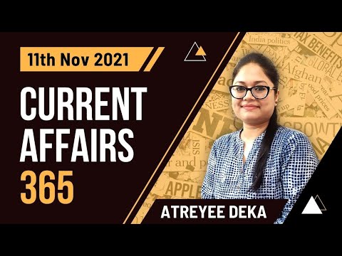 APSC Current Affairs 365 - 11th Nov. 2021 | Best UPSC/APSC/NPSC Coaching Institute | BIAS