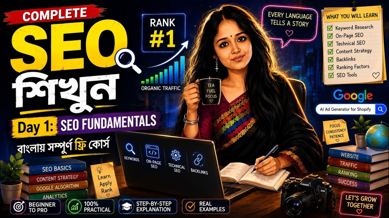 SEO ফান্ডামেন্টালস | SEO Fundamentals | Day 1