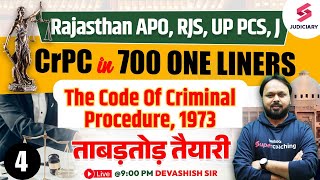 Complete CrPC in 700 one liners - 4 | Code of Criminal Procedure, 1973 I Devashish Sir