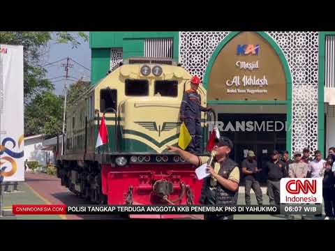 Hundreds of People Compete to Pull a Tens-of-Tons Locomotive | REDAKSI PAGI (09/26/24)