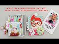 Fireplace & Santa 2 Project Shares #christmas #scrapdivadesigns @ScrapDiva29 #papercraft #holiday
