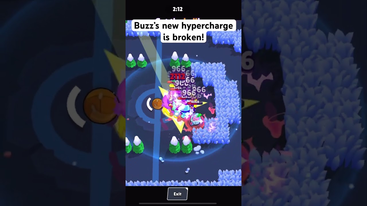 Buzz’s new hypercharge is broken… 