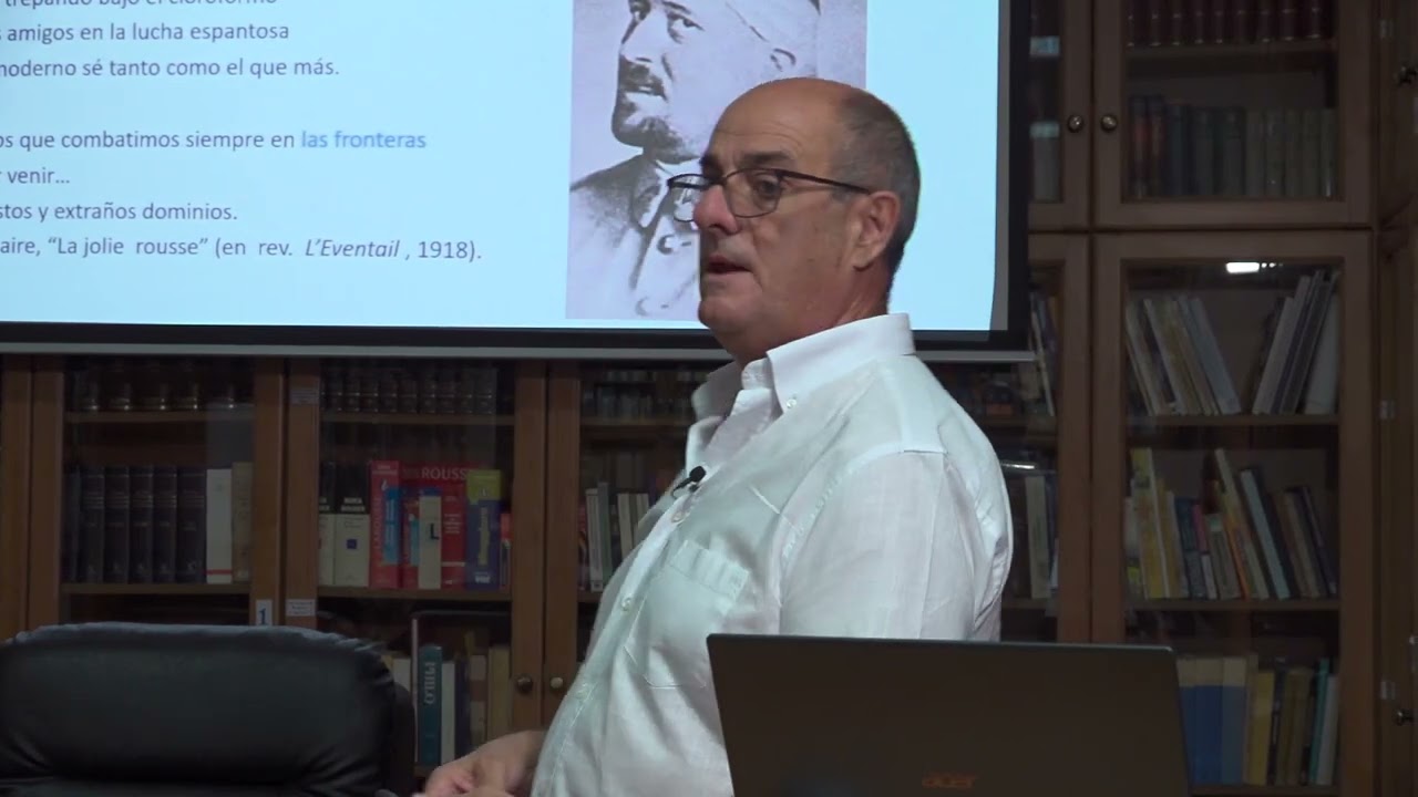 Conferencia “Duraciones y retornos en la literatura y el arte de las vanguardias” de Nilo Palenzuela