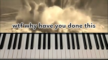 playing an unresolved cadence and watching the world burn