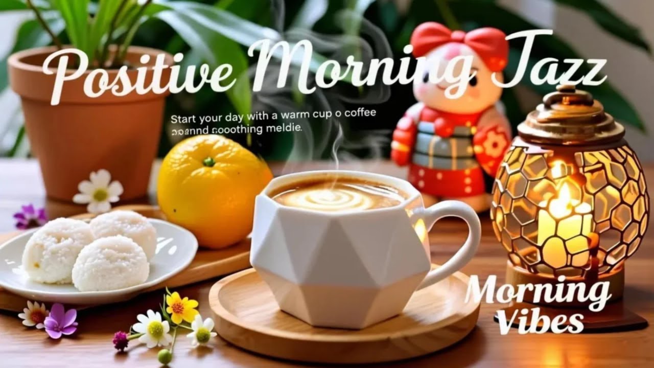 Positive Morning Jazz Café ☕ Elegant Winter Jazz, Smooth Bossa Nova & Instrumental for a Good Mood