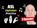 Change - Laleh | Musical ABC Practice With 3 Speeds! | ASL Alphabet | American Sign Language