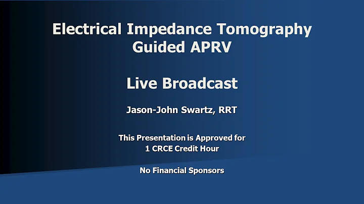 Electrical Impedance Tomography Guided APRV