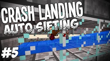 Crash Landing - Minecraft HQM - Auto Sifting #5