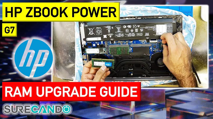 HP ZBook Power G7 Mobile Workstation RAM Upgrade to 64GB.