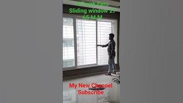 Domal Sliding window 4 Truck 3 Glass 1 Mosquito Net #domal #sliding #windows  #sorts #shortvideo