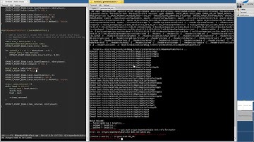 Haiku Development Screencast #1 - BOpenHashTable tests