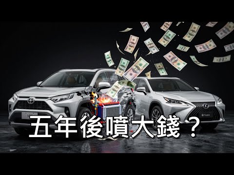 【資管AI聊車】油電車五年持有成本解析 (RAV4 Hybrid vs. Lexus ES300h)